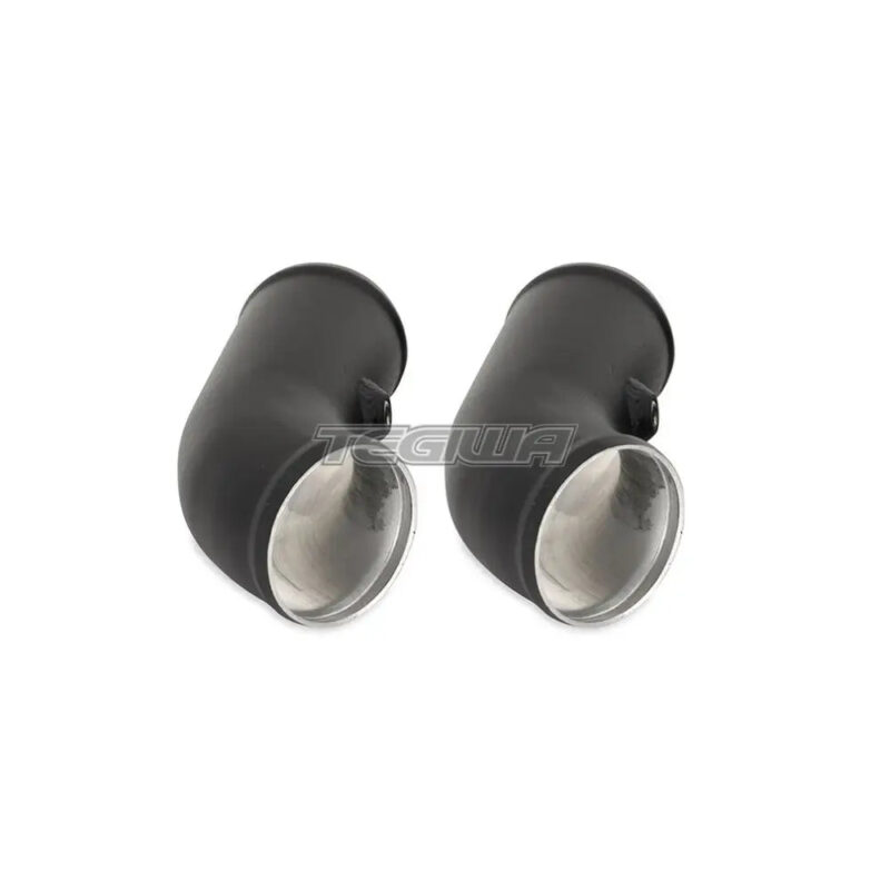 Mishimoto Charge Pipes Micro-Wrinkle Black BMW F1X M5 M6 12-18 - Image 5