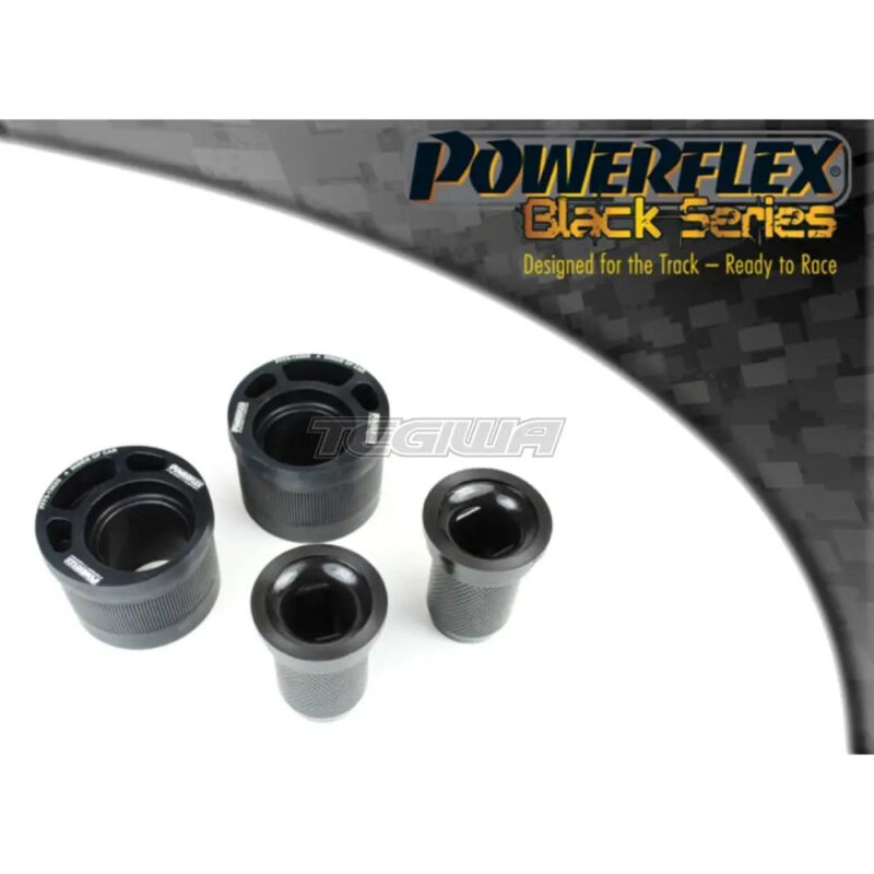 Powerflex Black Series Front Arm Rear Bush Caster Offset BMW 1 Series F40 18+
