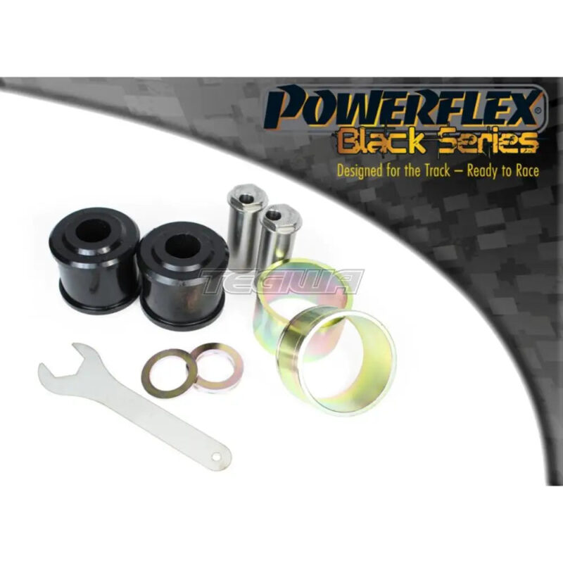 Powerflex Black Series Front Lower Radius Arm to Chassis Bush Caster Adjustable Audi A5 S5 RS5 07-16 - PFF3-702GBLK
