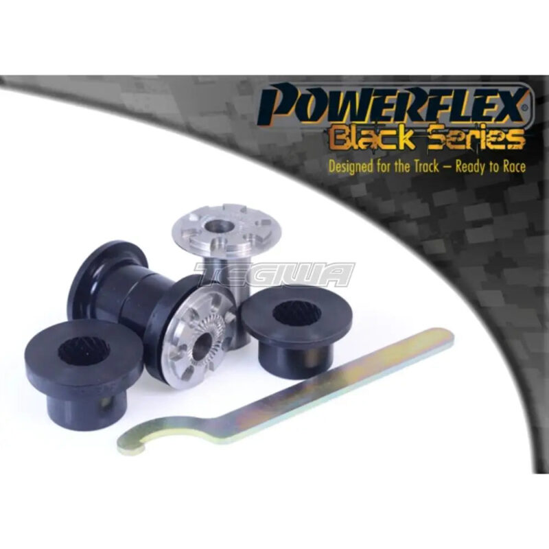 Powerflex Black Series Front Wishbone Front Bush 30mm Camber Adjustable Audi A3 S3 RS3 8L MK1 2WD 96-03