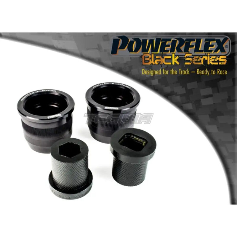 Powerflex Black Series Front Wishbone Rear Bush E46 Hybrid Aluminium Outer BMW 3 Series E36 Inc M3 90-98
