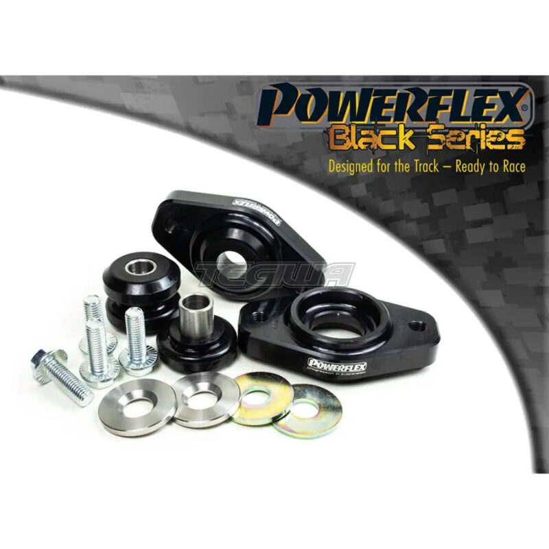 Powerflex Black Series Rear Lower Shock Mounting Bush Inc Bracket BMW 3 Series E90 E91 E92 E93 E9X xDrive 05-13