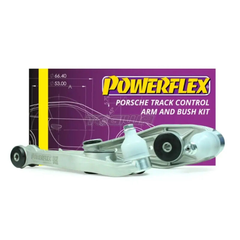 Powerflex Black Series Track Control Arm Inc Bush Kit Porsche 987C Cayman 05-12 - PF57K-1001BLK