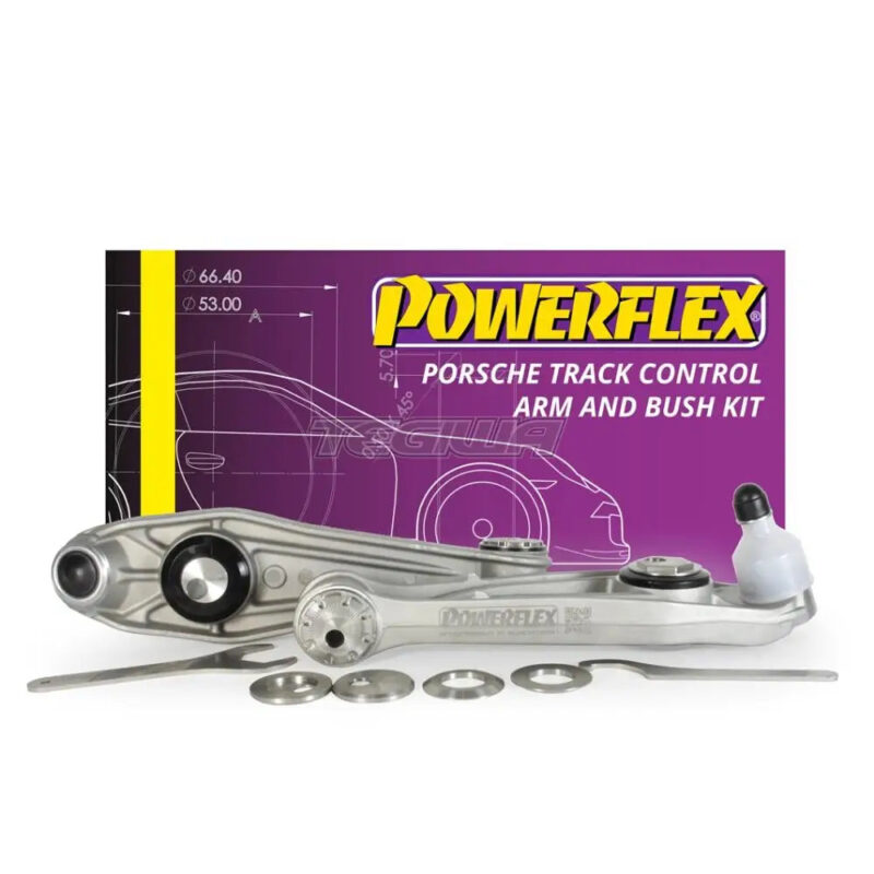 Powerflex Road & Black Series Track Control Arm Inc Bush Kit Adjustable Porsche 982 718 Boxster Cayman 16+ - PF57K-1002G