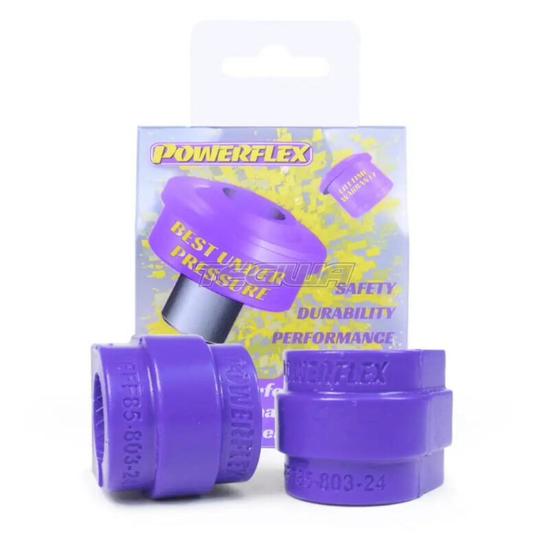 Powerflex Road Series Front Anti Roll Bar Bush 24mm Audi A3 S3 RS3 8V MK3 up to 125PS Rear Beam 13-20
