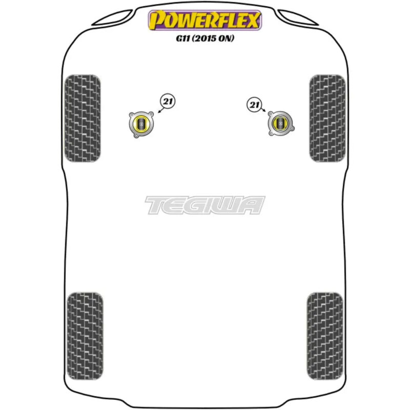 Powerflex Road Series Jack Pad Adaptor BMW 7 Series G11 15+ - Image 2