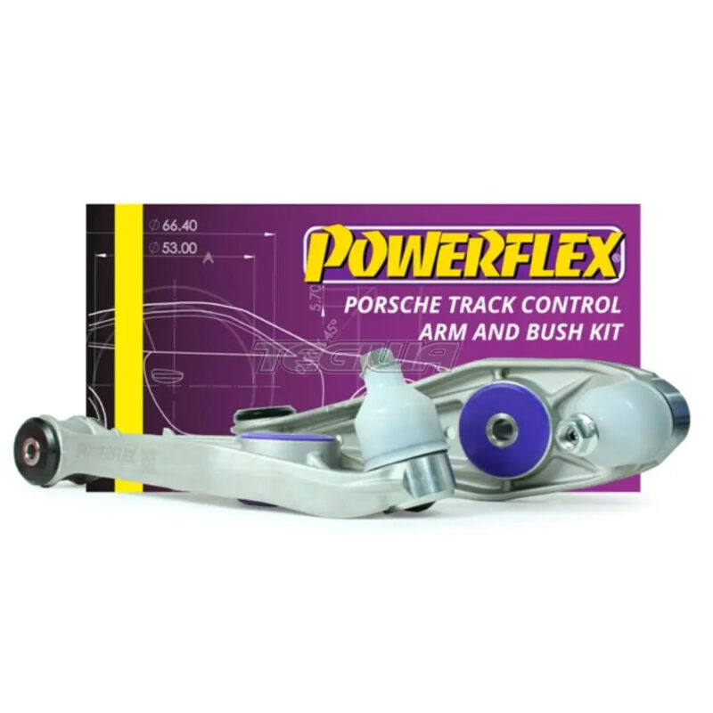 Powerflex Road Series Track Control Arm Inc Bush Kit Porsche 987C Cayman 05-12 - PF57K-1001