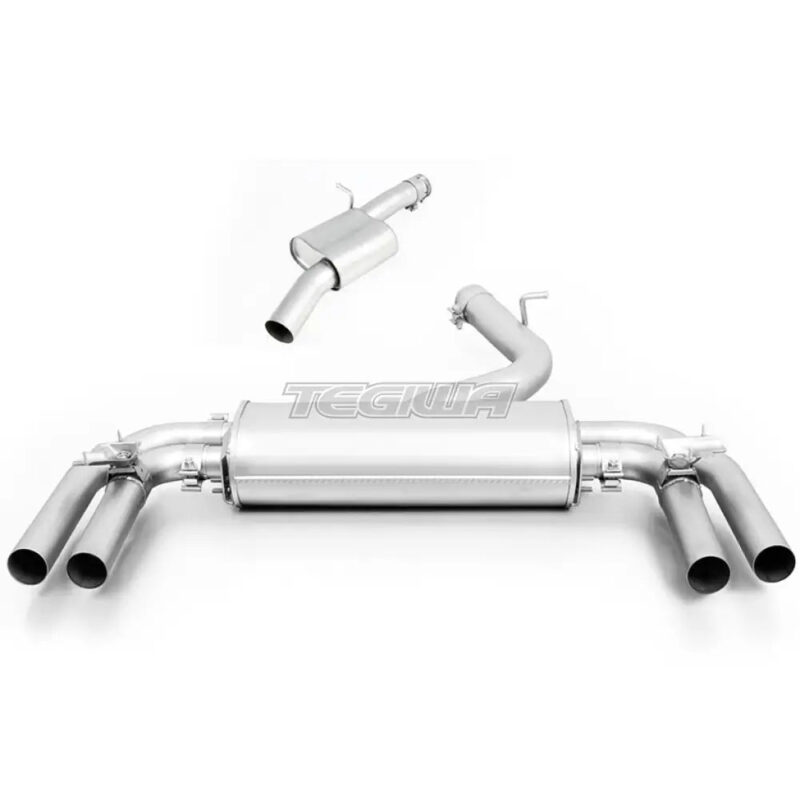 Remus Non-Resonated Cat Back System Left/Right Audi S3 8VS Saloon S3 2.0 TFSI Quattro 13-16