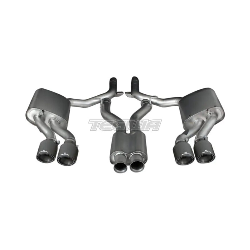 Remus Resonated Cat Back System Left/Right Mercedes Benz C Class W204 Estate/Saloon C63 AMG 11+