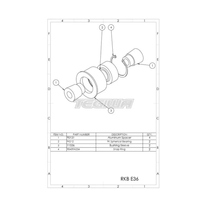 SPL Rear Knuckle Bushings (RKB) BMW E36/E46 - Image 5