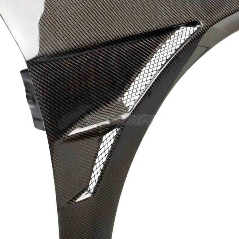 Tegiwa Carbon Fibre Vented Wing Fenders Volkswagen Golf GTI R MK7 14-17 - Image 2