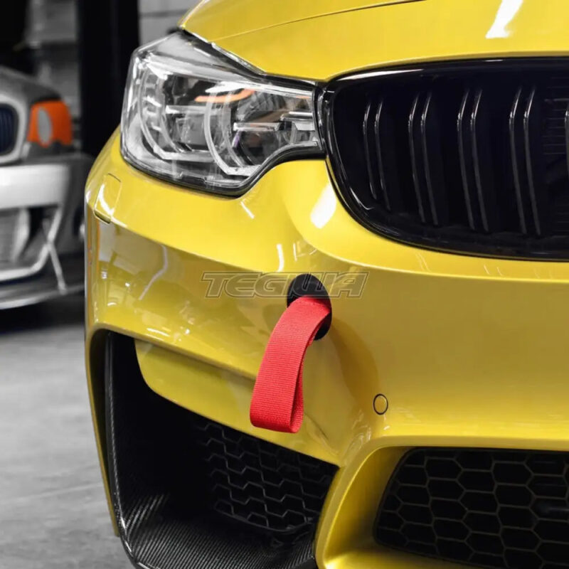 Tegiwa FIA/MSA Heavy Duty Tow Eye Strap Race Rally Car Red BMW M3 E36 E46 E92 - Image 3
