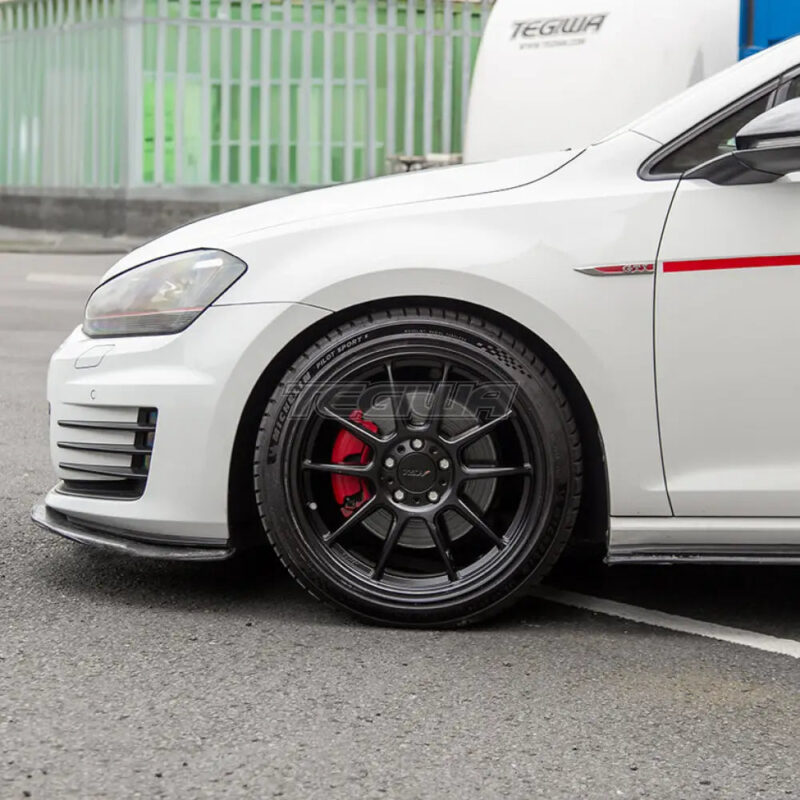 TSW Imatra 5x112 18"x8.5J ET43 Matt Black Volkswagen Golf GTI R MK7 (OEM+ Fitment) - Image 4