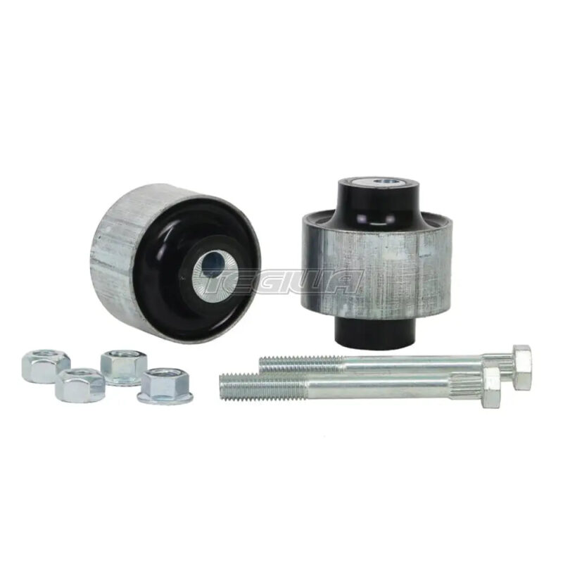 Whiteline Caster Kit - Front Radius Arm Lower Bushing 76mm L Crush Tube 1.5deg Caster BMW 1 Series E87 04-19 Motorsport Version - Image 2