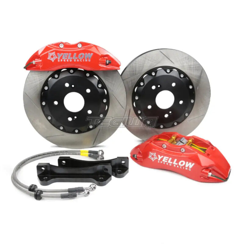 Yellow Speed Racing YSR 356mm Slotted Disc 6 Pot Front Big Brake Kit BBK BMW M3 E46 00-06