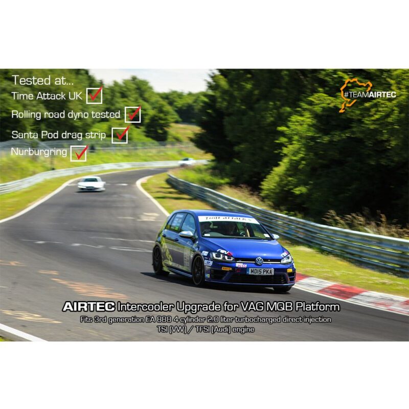 AIRTEC Motorsport Intercooler Upgrade for VW Golf 7 Seat Leon Cupra and Audi S3 8V ATINTVAG12 - Image 12
